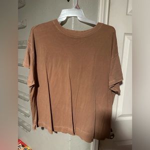 Tan Old navy tshirt